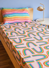 Jogo de Cama Infantil Duo - Listrado Rainbow