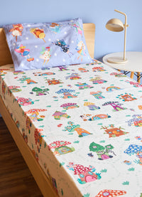 Jogo de Cama Infantil Duo - Vila das Fadas