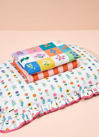 Jogo de Cama Infantil Trio - Caminho Floral