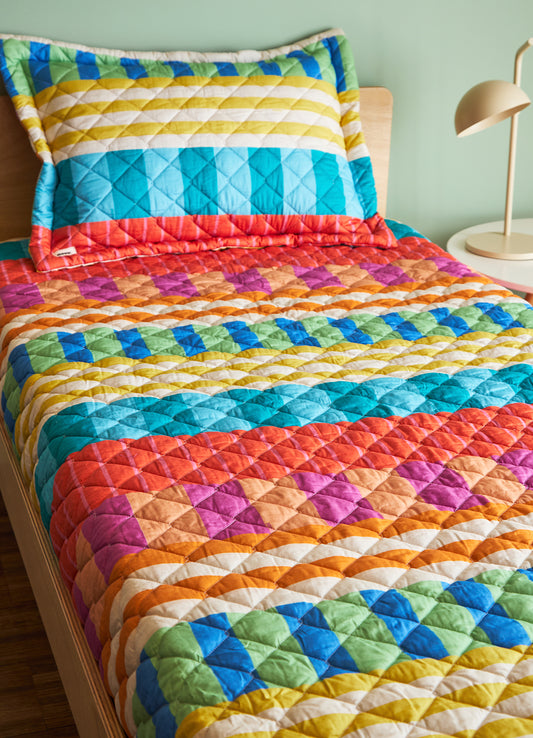 Jogo de Colcha - Colcha de Retalhos