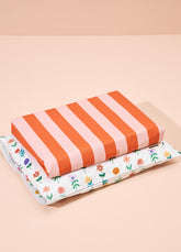 Jogo de Cama Berço Duo - Caminho Floral