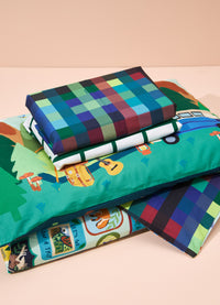 Kit Cama Completo Solteiro - Pescar e Acampar