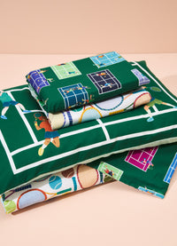 Kit Cama Completo Solteiro – Tenis Clube Verde