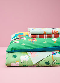 Kit Cama Completo Solteiro - Fazendinha