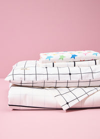 Kit Cama Completo Solteiro - Listrado Onyx