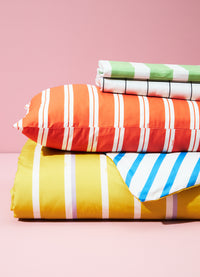 Kit Cama Completo Solteiro - Listrado Solar