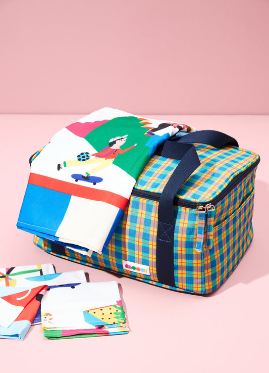 Kit de Piquenique - Xadrez Alegria