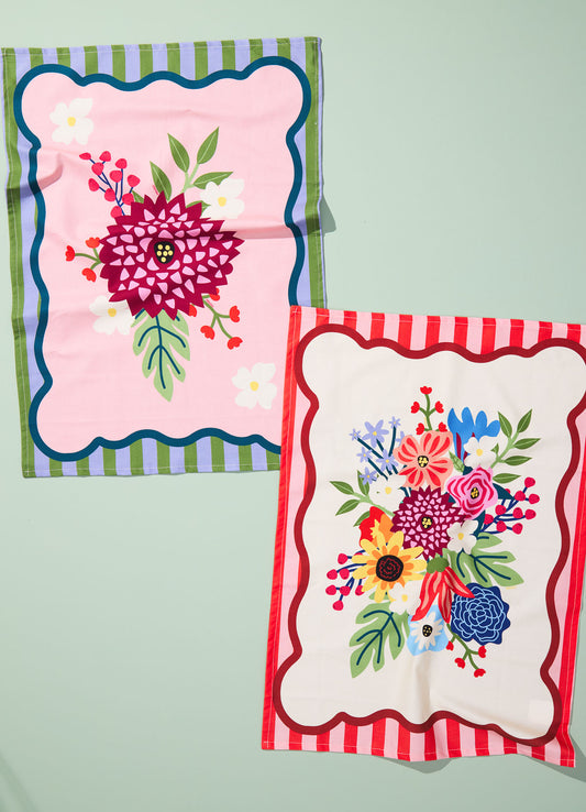 Kit Pano de Copa - Flores Campestres