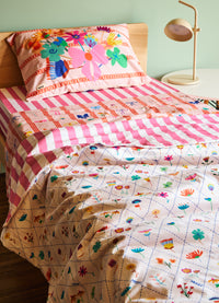 Kit Cama Completo Solteiro - Cheiro de Flor