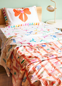 Kit Cama Completo Solteiro - Laços de Amizade