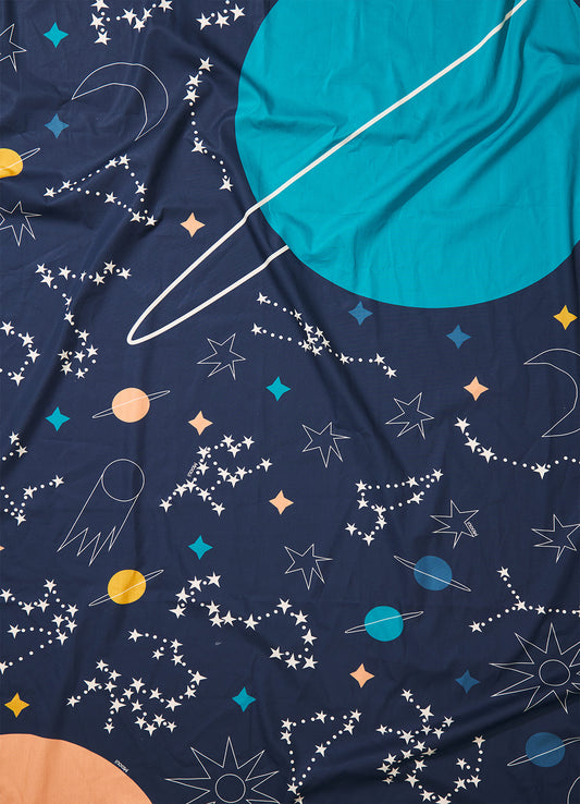 Lençol de Elástico Infantil - Céu Estrelado