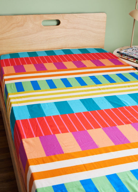 Lençol de Elástico Infantil - Colcha de Retalhos