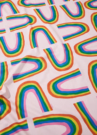 Lençol de Cima Infantil - Arco-íris das Fadas