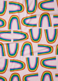 Lençol de Cima Infantil - Arco-íris das Fadas