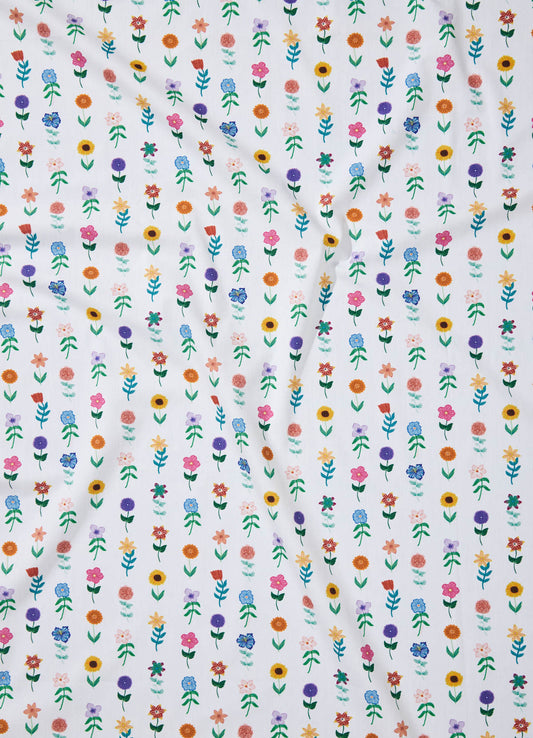 Lençol de Cima Infantil - Caminho Floral