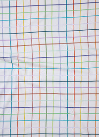 Lençol de Cima Infantil - Grid Ondinhas