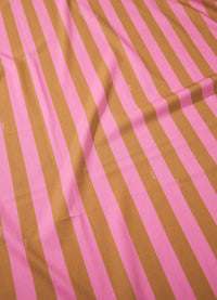 Lençol de Cima Infantil - Listrado Flor de Cacau