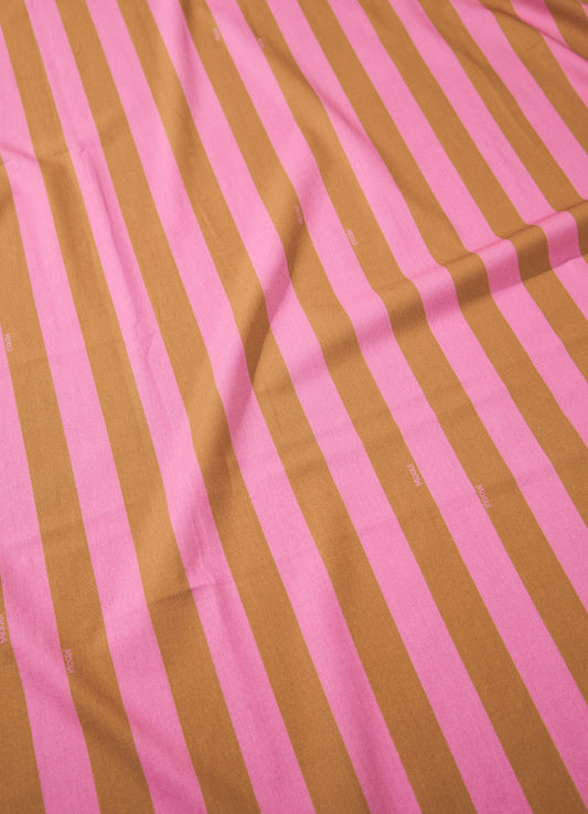 Lençol de Cima Infantil - Listrado Flor de Cacau