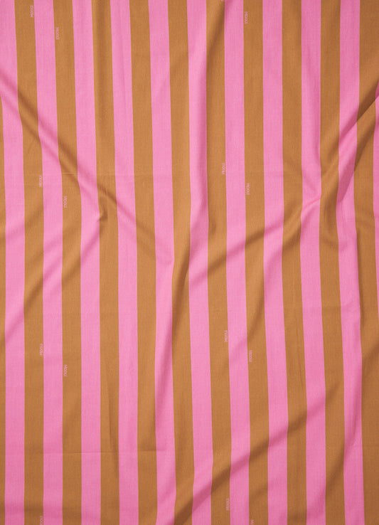 Lençol de Cima Infantil - Listrado Flor de Cacau