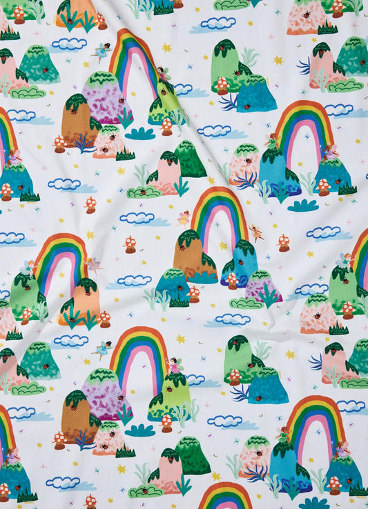 Lençol de Cima Infantil - Portal do Arco-íris