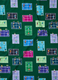 Lençol de Cima Infantil - Tenis Club Verde