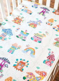 Lençol de Cima Infantil - Vila Das Fadas