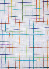 Lençol de Elástico Infantil - Grid Ondinhas
