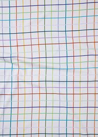 Lençol de Elástico Infantil - Grid Ondinhas