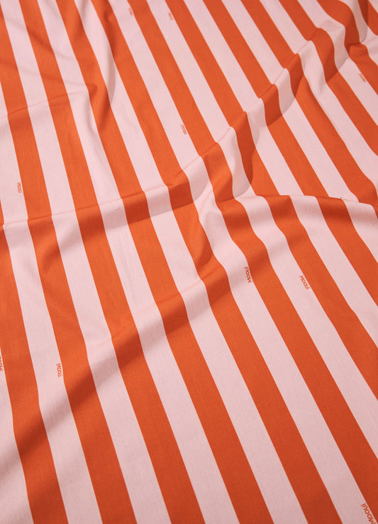 Lençol de Elástico Infantil - Listrado Coral