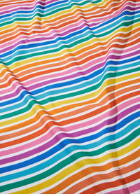 Lençol de Elástico Infantil - Listrado Rainbow