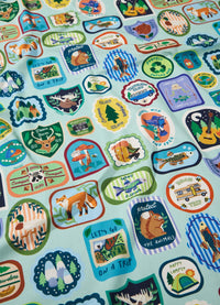 Lençol de Elástico Infantil - Pescar e Acampar