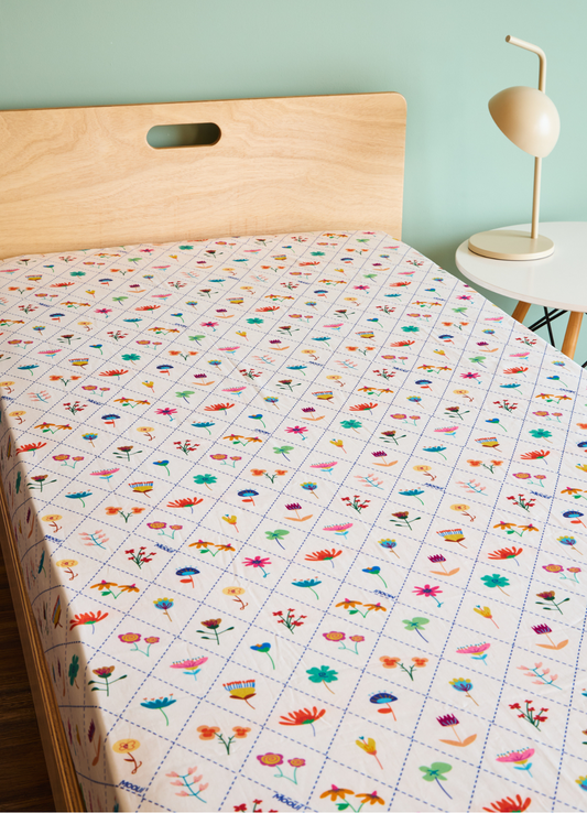 Lençol de Cima Infantil - Cheiro de Flor