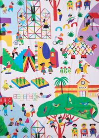 Lençol de Elástico Infantil - Ir à Escola