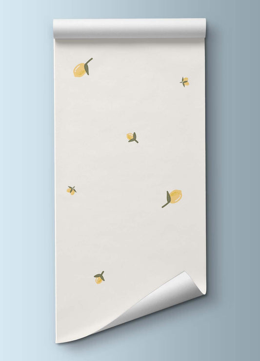 Papel de Parede Infantil - Limão Siciliano Casa Verde