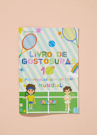 Livro de Gostosuras - Personalidades do Tênis Mundial