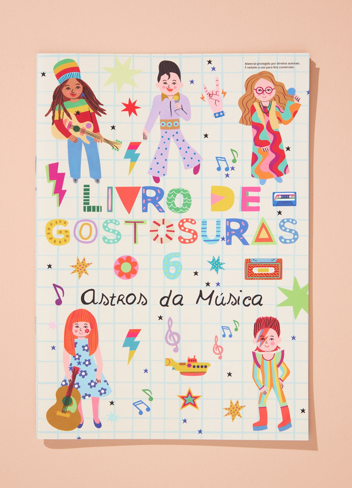 Livro de Gostosuras - Astros da Música