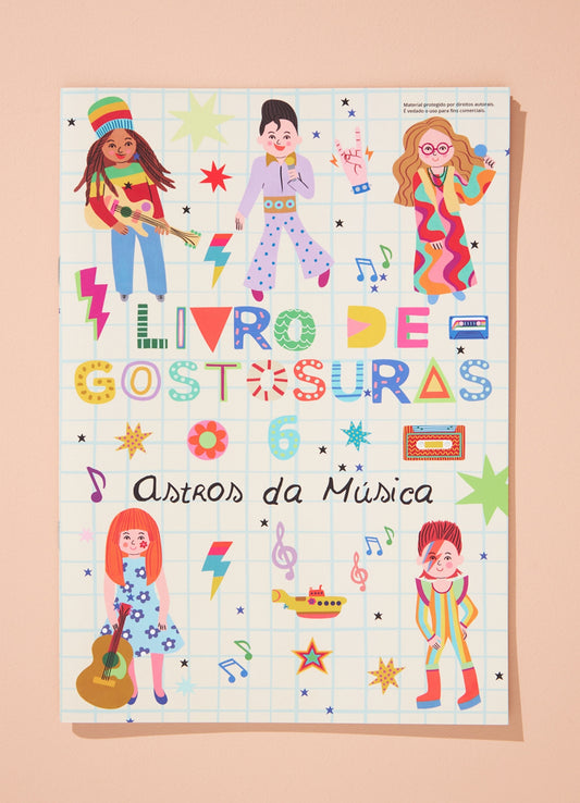 Livro de Gostosuras - Astros da Música