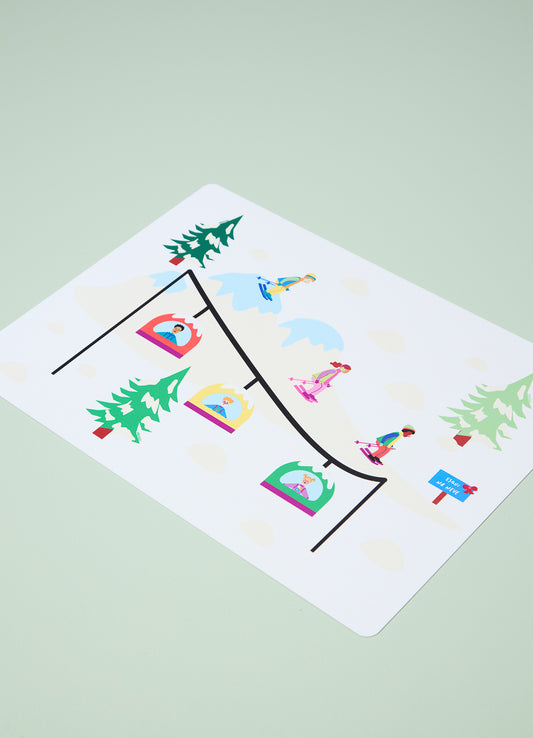 Lugar Americano - Esqui na Neve