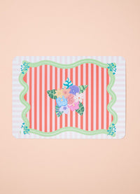 Lugar Americano - Listrado Floral