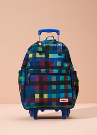 Mochila com Rodinha Infantil - Xadrez Aventura