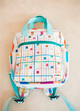 Mochila Quadrada - Lápis de Colorir