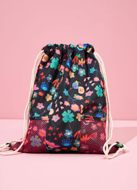 Mochila Saco - Anoitecer no Jardim