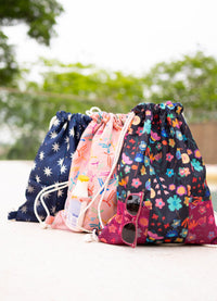 Mochila Saco - Anoitecer no Jardim