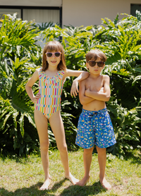 Maiô Natação - Trilha de Cores