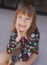 Maiô Manga Longa - Anoitecer no Jardim