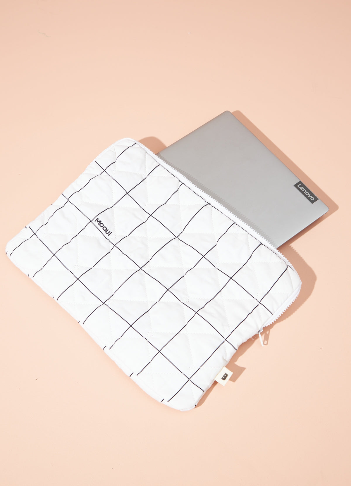 Capa de Notebook - Grid P&B