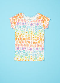 Camiseta Manga Curta - Happy Flowers