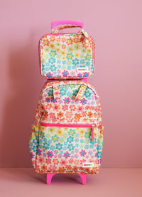 Mochila de Rodinha Infantil - Happy Flowers