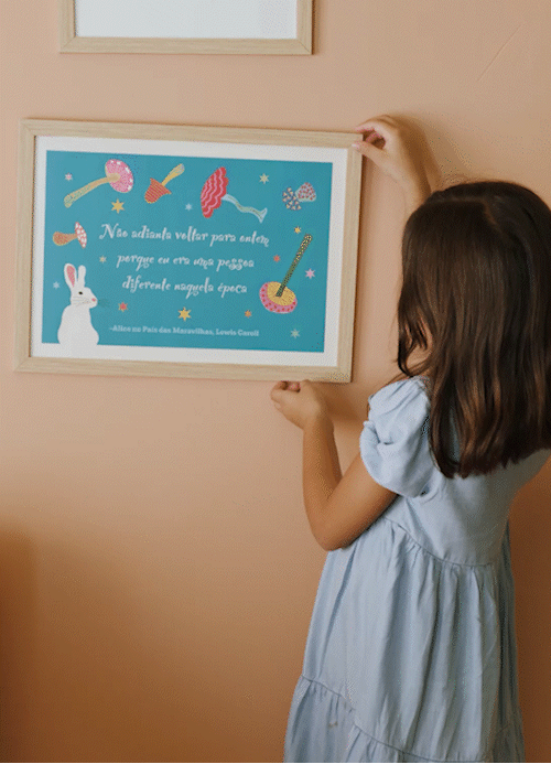 Pôster Infantil - Voltar Para Ontem