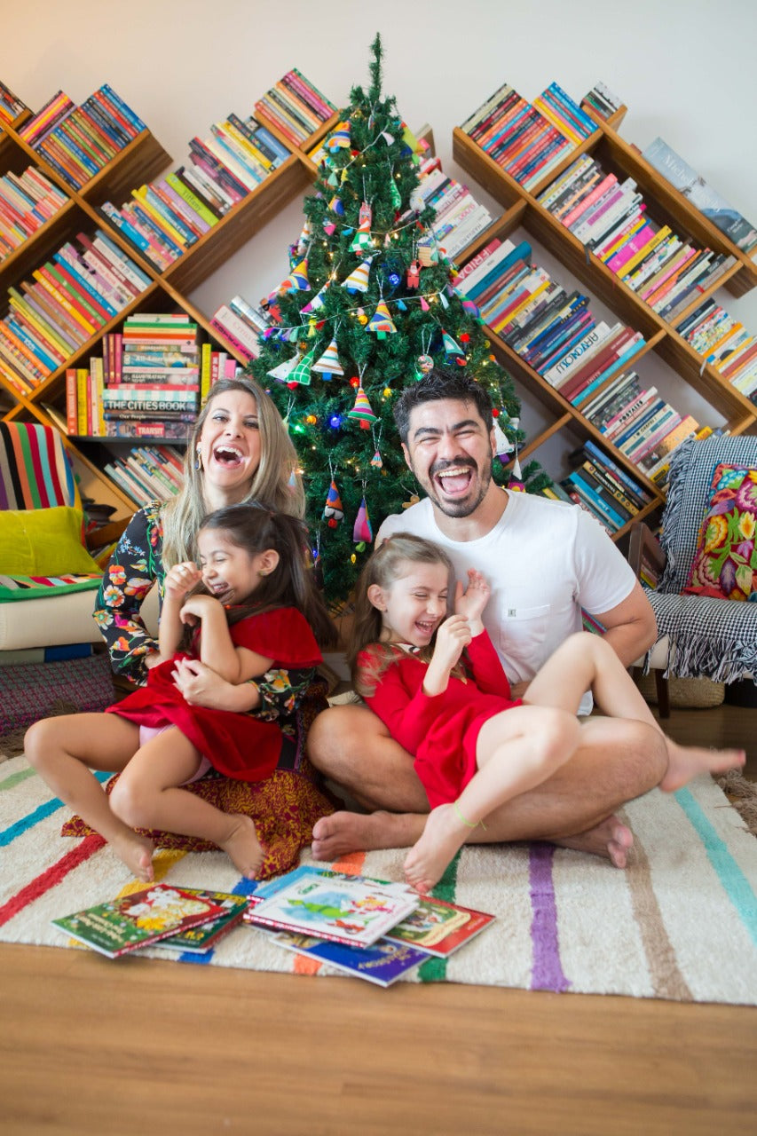 natal com atividade em familia
